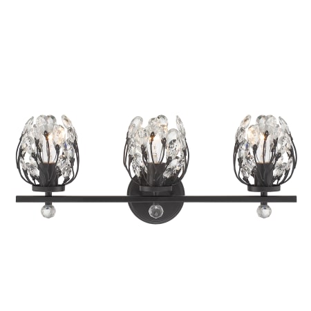 Savoy House Moreno 3 Light 24" Wide Vanity Light Matte Black