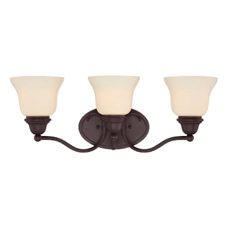 Savoy House Yates 22.75" Wide 3 Light Bathroom Vanity Light English Bronze