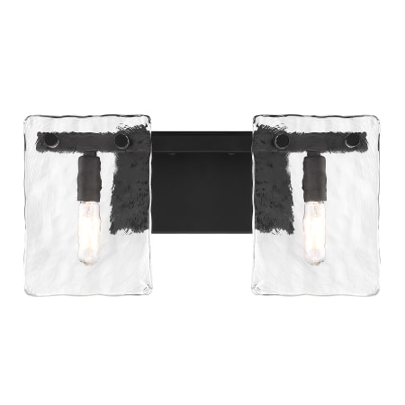 Savoy House Genry 2 Light 16" Wide Vanity Light Matte Black