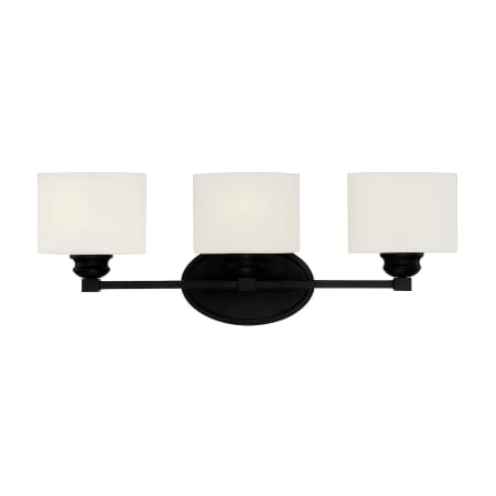 Savoy House Kane 3 Light Bathroom Vanity Light English Bronze