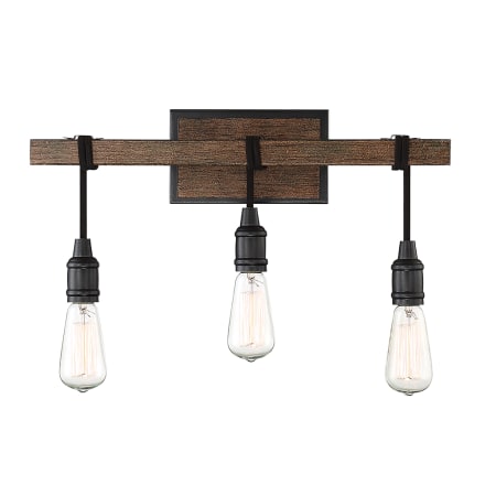 Savoy House Burgess 3 Light 20" Wide Bathroom Vanity Light Durango