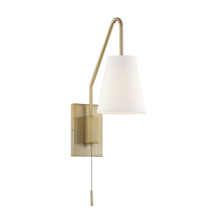 Savoy House Owen 13" Tall Wall Sconce Warm Brass