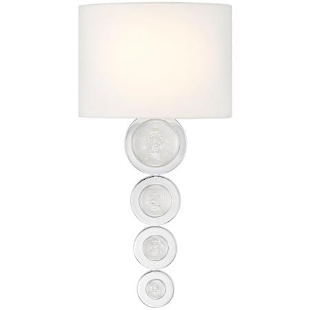 Savoy House Marseille 18" Tall LED Bathroom Sconce Chrome