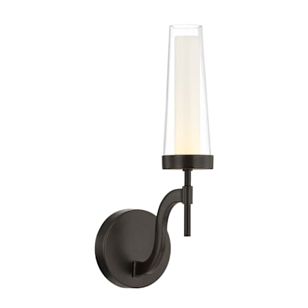 Savoy House Butler 14" Tall LED Wall Sconce Mediterranean Bronze