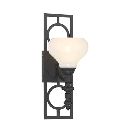 Savoy House Allston 16" Tall LED Wall Sconce Matte Black