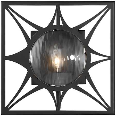 Savoy House Balfour 12" Tall Bathroom Sconce Matte Black