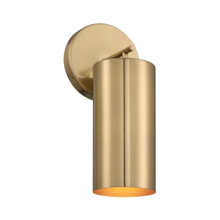 Savoy House Lio 12" Tall Bathroom Sconce Noble Brass