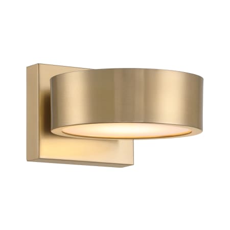 Savoy House Talamanca 5" Tall LED Bathroom Sconce Noble Brass