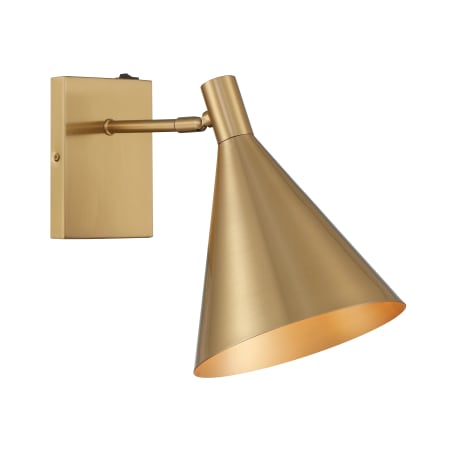 Savoy House Pharos 11" Tall Bathroom Sconce Noble Brass
