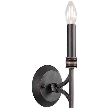 Savoy House Gardner 10" Tall Bathroom Sconce Champagne Mist