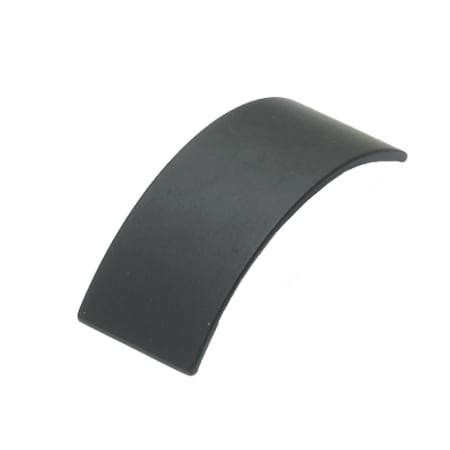 Schaub and Company Armadio 2-1/2" Center to Center Modern Minimalist Arch Bow Cabinet Handle / Drawer Pull - Made in Italy Matte Black