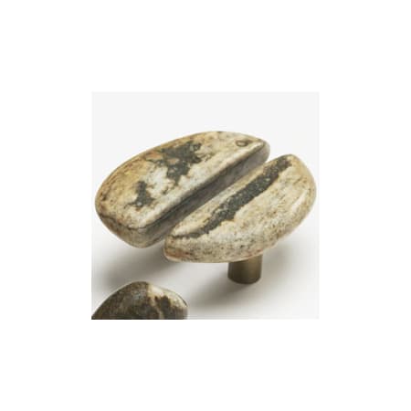 Schaub and Company City Lights 1-3/4" Designer Glam Emerald Cut Glass Luxury Cabinet / Drawer Knob with Solid Brass Base Forest Floor