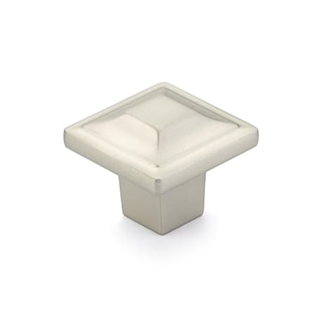 Schaub and Company Menlo Park 1-1/4" Square Pyramid Luxury Cabinet Knob / Drawer Knob Satin Nickel