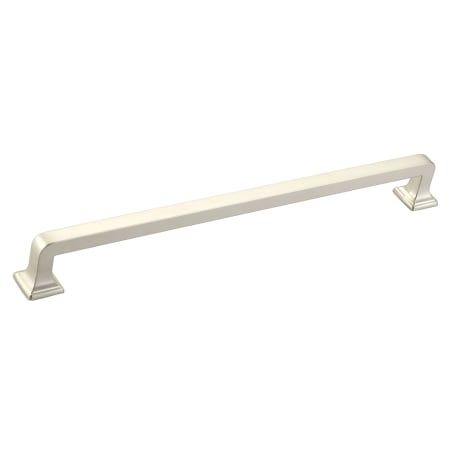 Schaub and Company Menlo Park 15" Center to Center Square Appliance Handle / Appliance Pull with Rounded Corners Satin Nickel