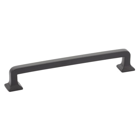 Schaub and Company Menlo Park 6" Center to Center Squared Cabinet Handle / Drawer Pull with Curved Corners Matte Black