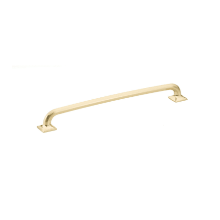 Schaub and Company Northport 10" Center to Center Contemporary Industrial Nautical Large Cabinet Handle / Drawer Pull Signature Satin Brass