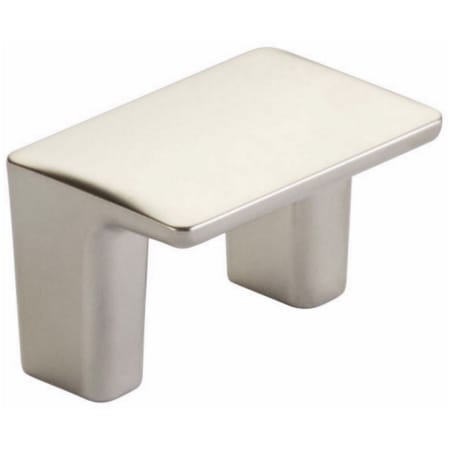 Schaub and Company Suave 1-1/4" Center to Center Modern Tab Style Small Cabinet Handle / Drawer Pull Brushed Nickel