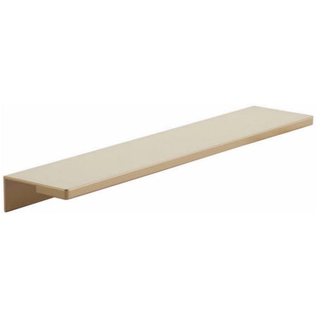 Schaub and Company Borde 5" Center to Center Luxury Sleek Modern Finger Tab Cabinet Edge Pull - Made in Spain Gold Rande