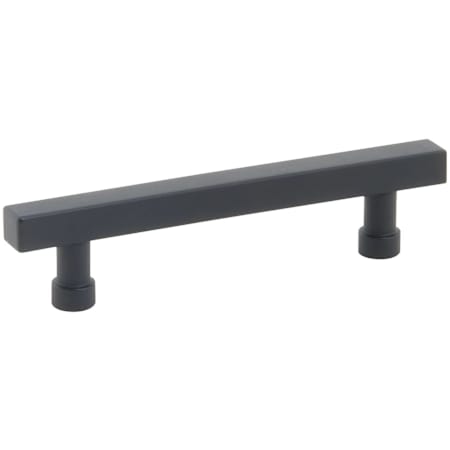 Schaub and Company NOHO 4 Inch Center to Center Solid Brass Modern Square Bar Cabinet Handle / Drawer Bar Pull Matte Black
