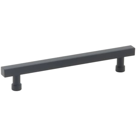 Schaub and Company NOHO 6 Inch Center to Center Solid Brass Modern Square Bar Cabinet Handle / Drawer Bar Pull Matte Black