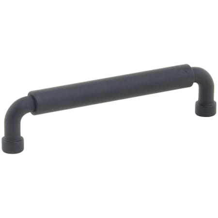 Schaub and Company NOHO 5 Inch Center to Center Luxury Solid Brass Single Barrel Cabinet Handle / Drawer Pull Matte Black
