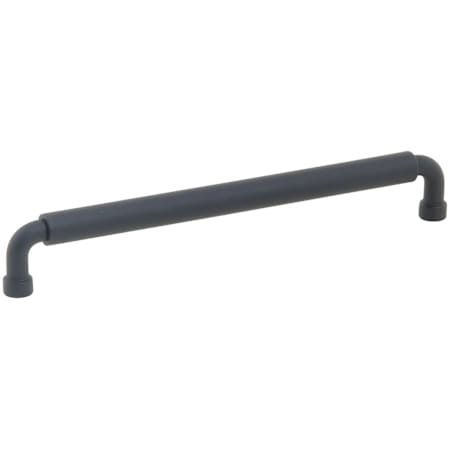 Schaub and Company NOHO 8 Inch Center to Center Luxury Solid Brass Single Barrel Cabinet Handle / Drawer Pull Matte Black