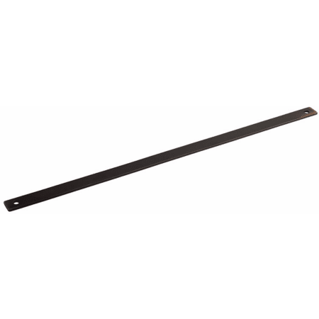 Schaub and Company Vinci 18" Center to Center 3/4" Wide Solid Bronze Rectangular Cabinet Pull Backplate Antique Bronze