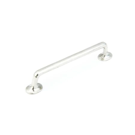 Schaub and Company Artifex Rustic 6" Center to Center Britannium Pewter Cabinet Handle / Drawer Pull Natural