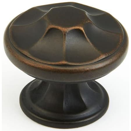 Schaub and Company Pack of 25 - Empire 1-3/8 Classical Faceted Round Cabinet Knob Ancient Bronze