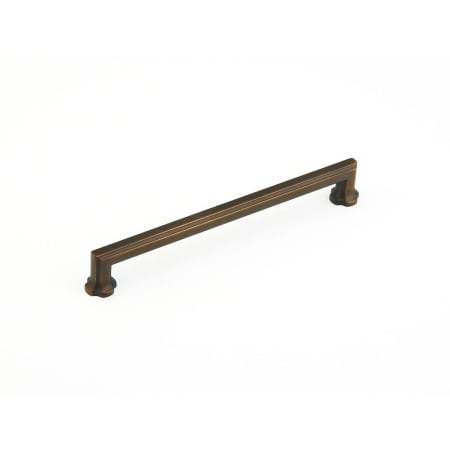 Schaub and Company Empire Pack of (10) - 8" Center to Center Classical Roman Cabinet Handles / Drawer Pulls Ancient Bronze