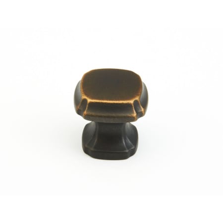 Schaub and Company Pack of 25 - Empire 1-1/4" Traditional Square Cabinet Knobs Ancient Bronze