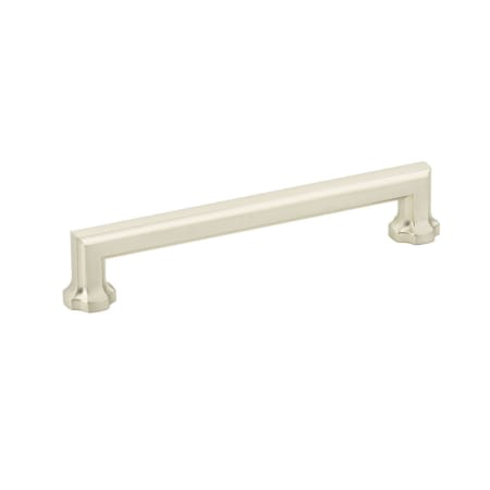 Schaub and Company Empire 6" Center to Center Traditional Grand Handle Cabinet Pull Satin Nickel