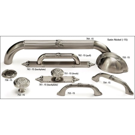 Versailles Collection Satin Nickel