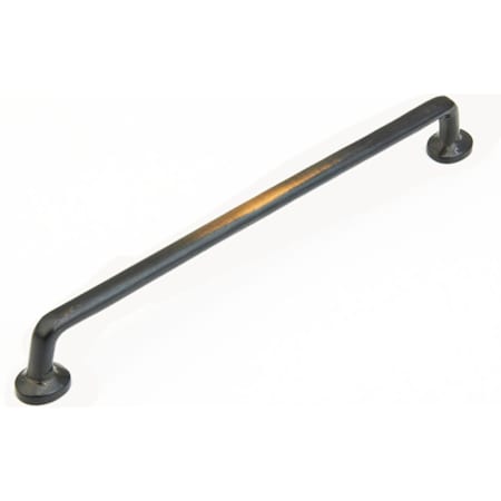 Schaub and Company Mountain 12" Center to Center Rustic Solid Bronze Appliance Handle Pull - Made in Italy Antique Bronze
