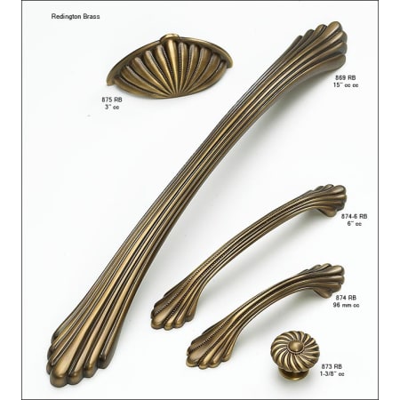 Casual Elegance Collection Redington Brass