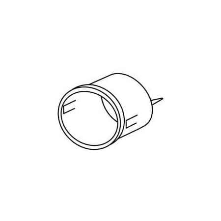 Schlage 1 3/16" Diameter Circular Drive-In Thimble Replacement Strike Plate na