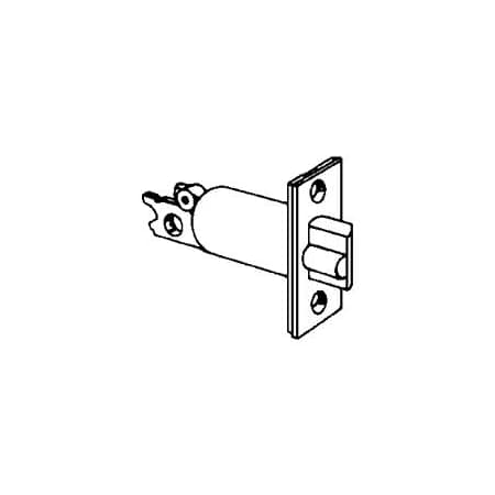 Schlage 2 3/4" Replacement Deadlatch with Square Corner 1 1/8" x 2 1/4" Faceplate Polished Brass