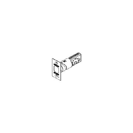 Schlage Universal Square Corner Deadbolt Latch for B Series Antique Brass