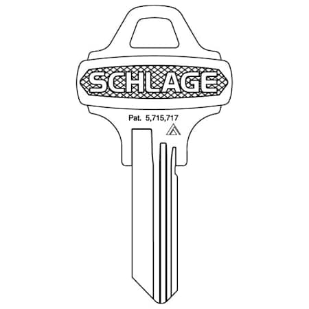 Schlage Key Blank for C123 Keyway N/A
