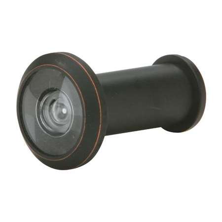 Schlage 190 Degree Wide Angle Door Viewer Aged Bronze