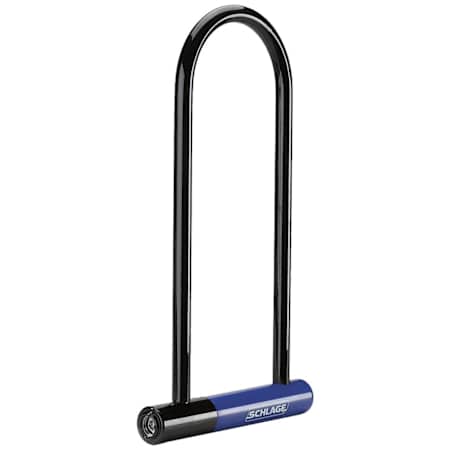 Schlage 4 Inch x 11 Inch Steel Shackle U-Lock N/A