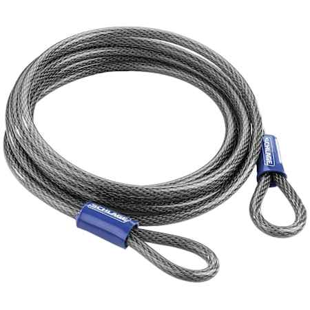 Schlage 15 Foot x 3/8 Inch Flexible Steel Cable Lock N/A