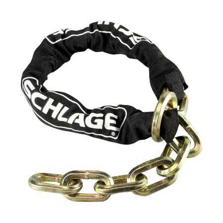 Schlage 3-1/4 Foot x 1/2 Inch Cinch Ring Security Chain N/A