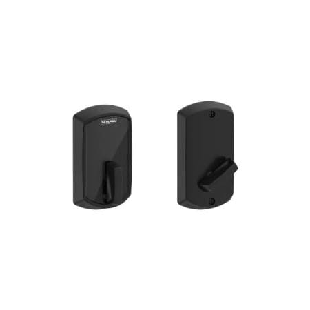 Schlage Greenwich Keyless Deadbolt with Control Smart Technology Matte Black