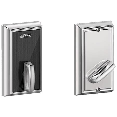 Schlage Addison Keyless Deadbolt with Control Smart Technology Bright Chrome
