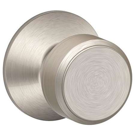 Schlage Bowery Passage Door Knob Set Satin Nickel