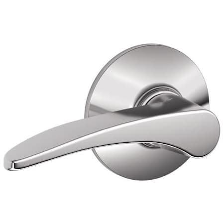 Schlage Manhattan Passage Door Lever Set Bright Chrome