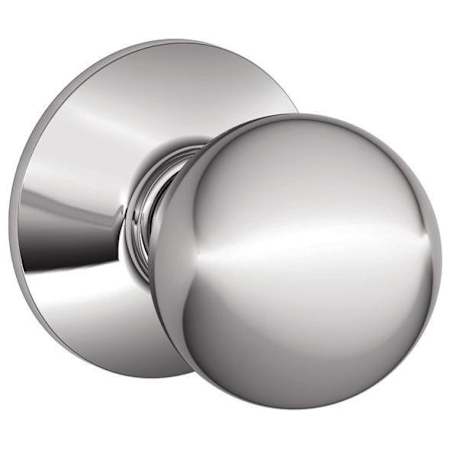 Schlage Orbit Passage Door Knob Set Bright Chrome