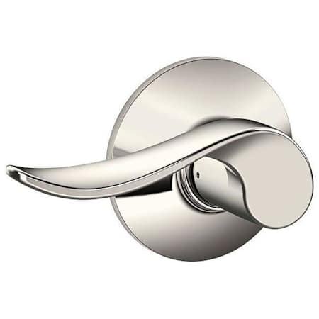 Schlage Sacramento Passage Door Lever Set Polished Nickel