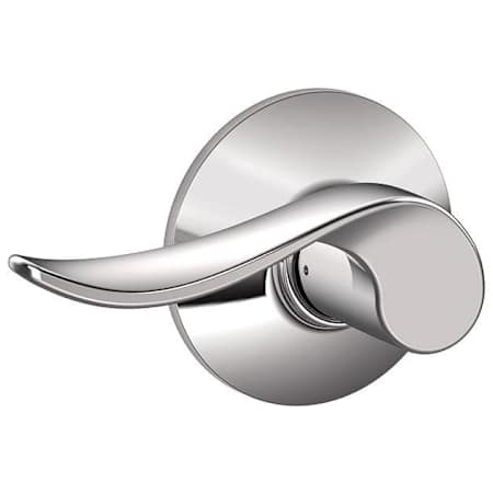 Schlage Sacramento Passage Door Lever Set Bright Chrome